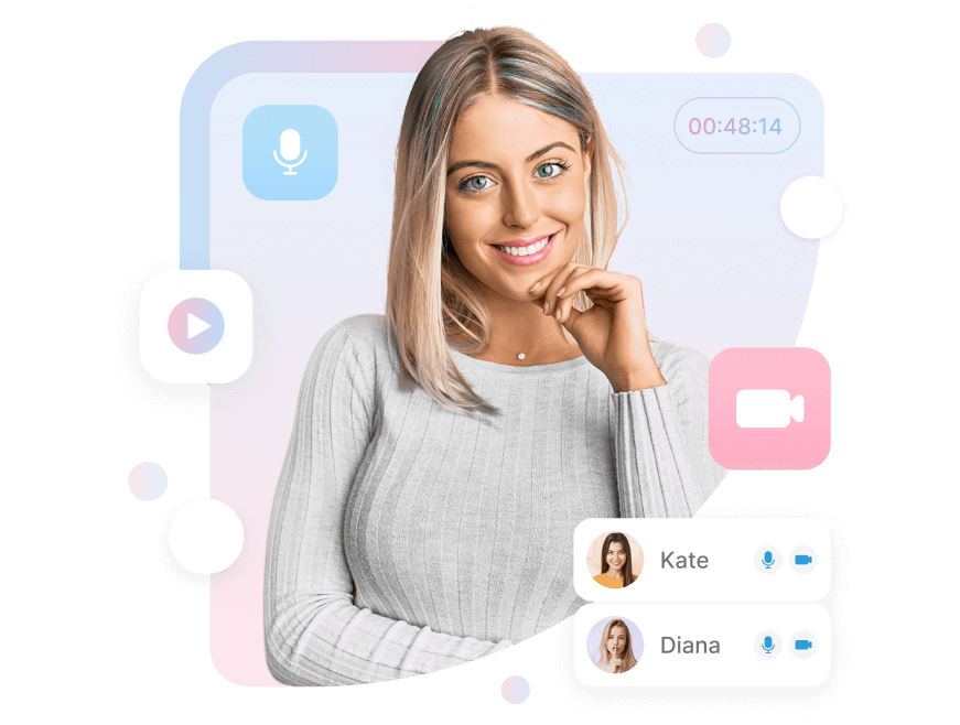 Connect with random strangers