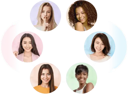 Roleta de bate-papo com mulheres e garotas